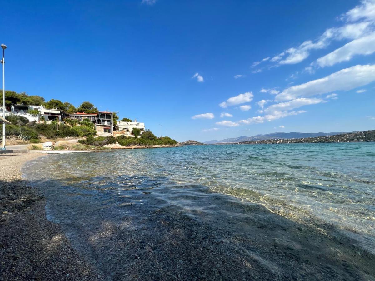 Oceanus Summer House Salamina Exterior foto
