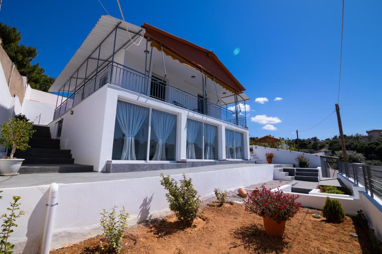 Oceanus Summer House Salamina Exterior foto