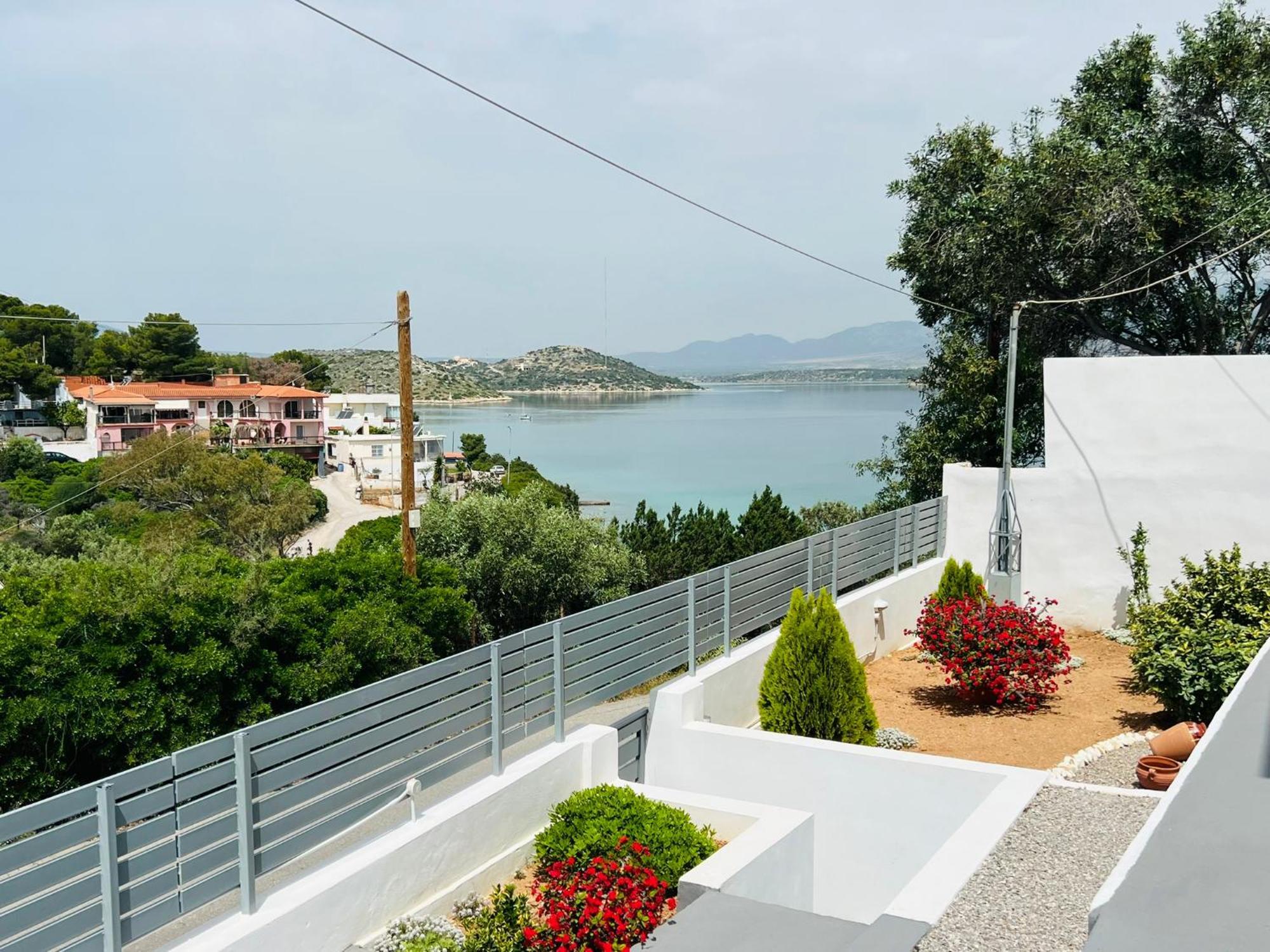 Oceanus Summer House Salamina Exterior foto