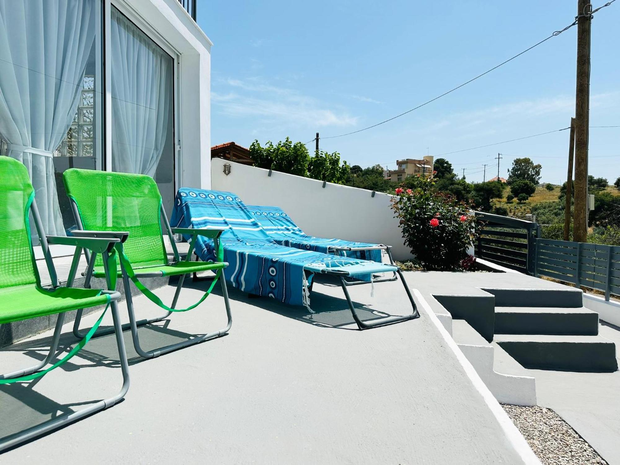 Oceanus Summer House Salamina Exterior foto