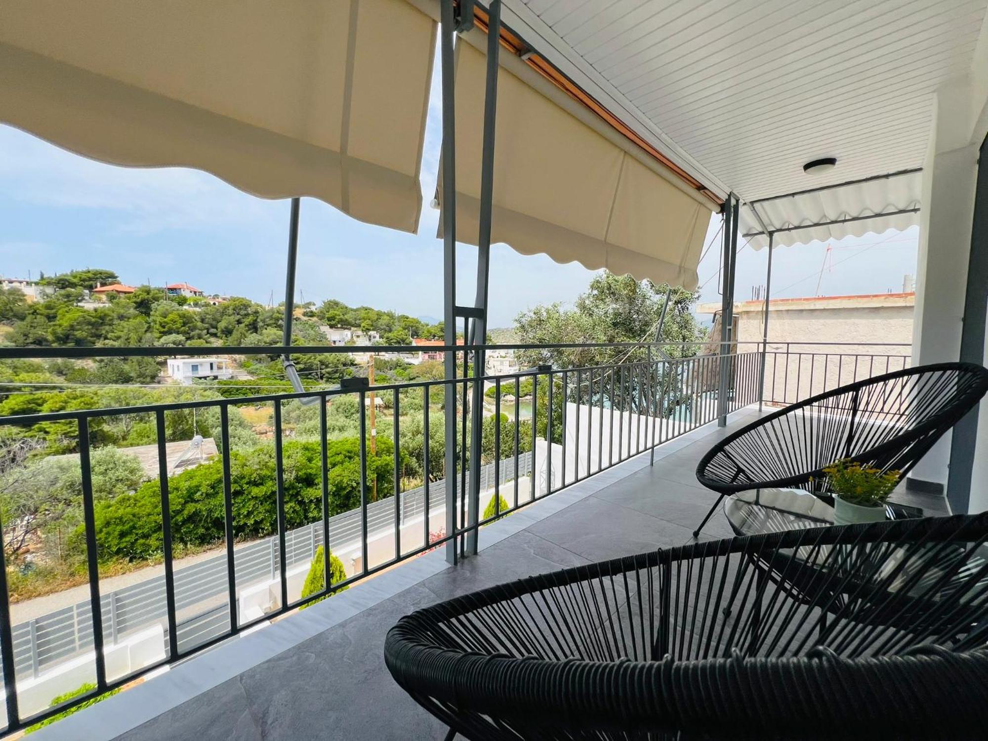 Oceanus Summer House Salamina Exterior foto