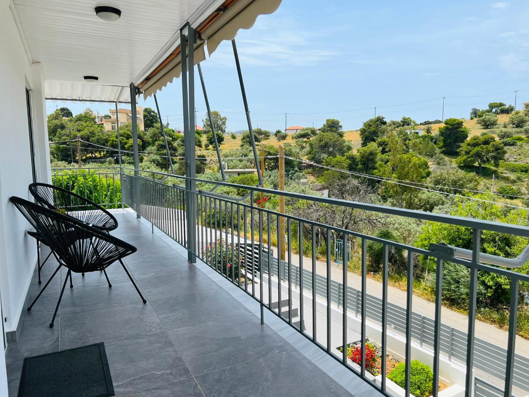 Oceanus Summer House Salamina Exterior foto