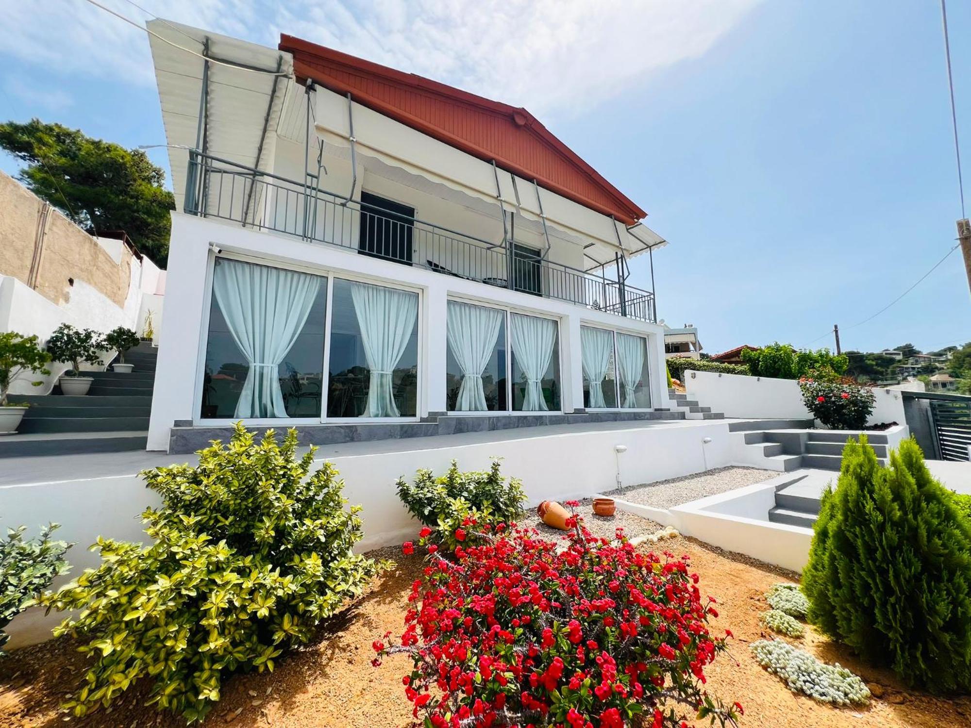 Oceanus Summer House Salamina Exterior foto
