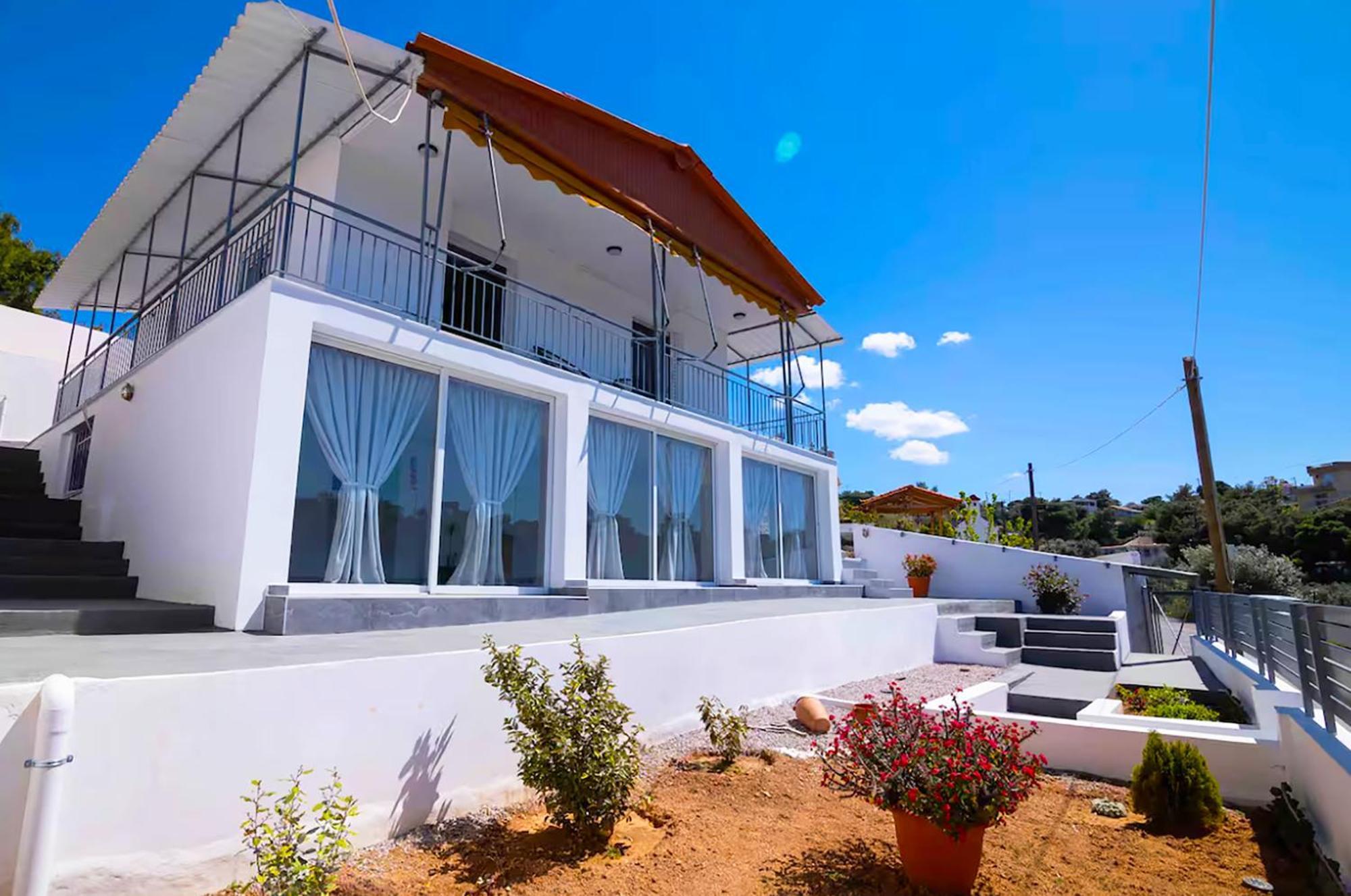 Oceanus Summer House Salamina Exterior foto