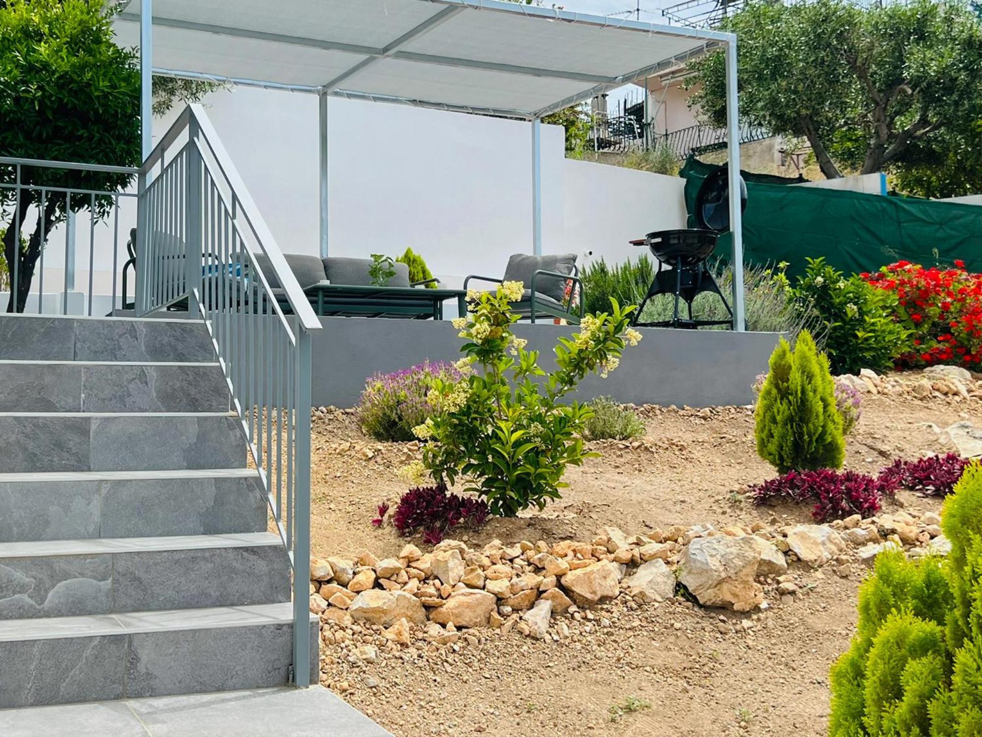 Oceanus Summer House Salamina Exterior foto