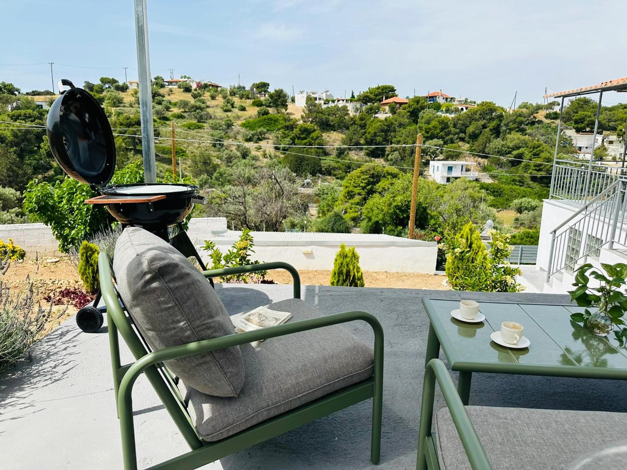 Oceanus Summer House Salamina Exterior foto